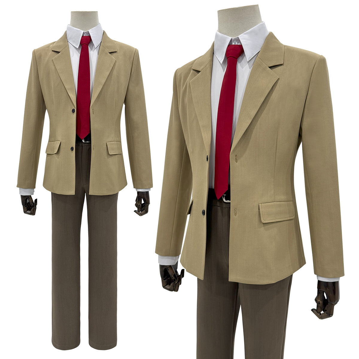 HOLOUN Death Anime Yagami Light Cosplay Costume Suit Shirt Pants Tie Cos Convention Daily Wearing Unisex