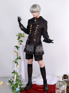 9S NieR:Automata Cosplay Costume thumbnail 3
