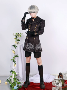 9S NieR:Automata Cosplay Costume thumbnail 5