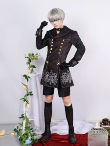 9S NieR:Automata Cosplay Costume thumbnail 6