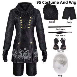 9S NieR:Automata Cosplay Costume thumbnail 16