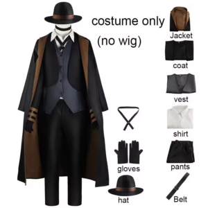 Chuuya Nakahara – Bungou Stray Dogs Cosplay Costume thumbnail 7