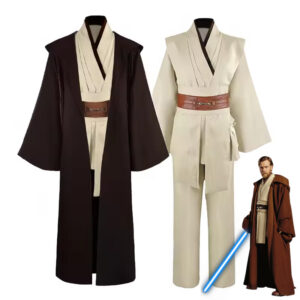 Obi-Wan Kenobi Men’s Costume Cosplay Costume thumbnail 1