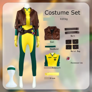 Rogue V1 X-Men Cosplay Costume thumbnail 13
