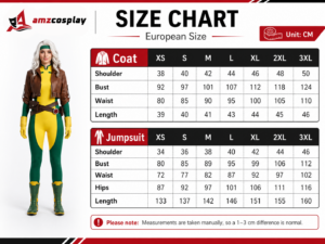 Rogue V1 X-Men Cosplay Costume thumbnail 14