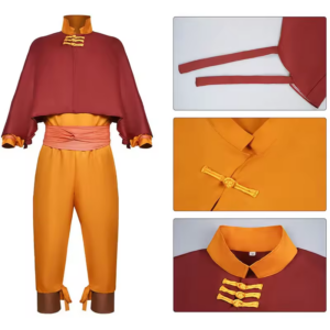 Aang Avatar The Last Airbender Cosplay Costume thumbnail 4