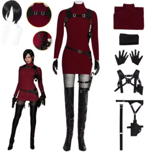Ada Wong Resident Evil 4 Cosplay Costume thumbnail 1