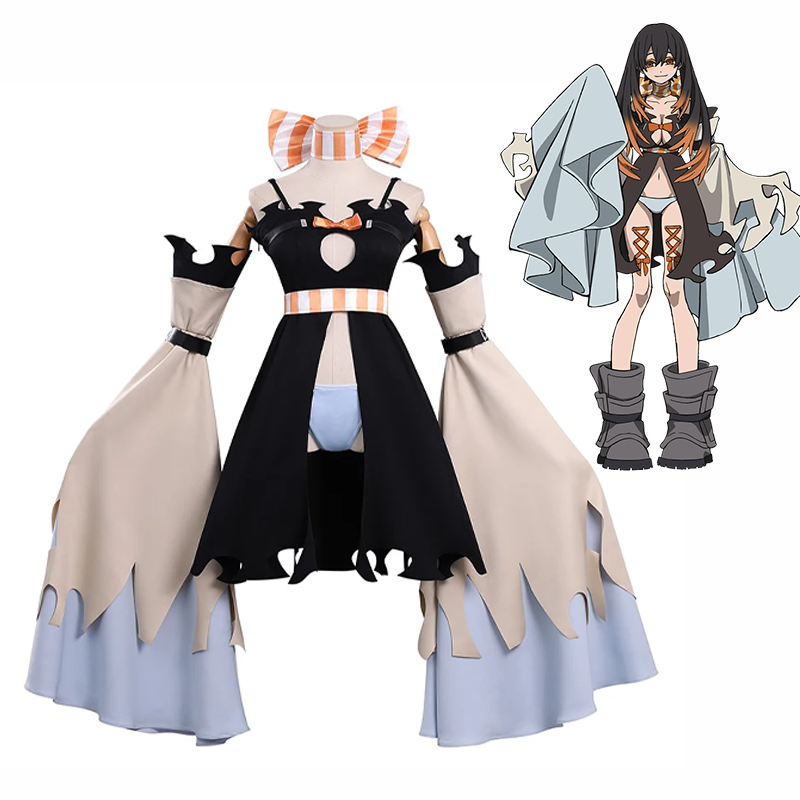 Amo Empool GACHIAKUTA Cosplay Costume