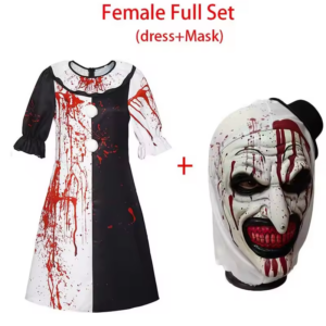 Art the Clown Girl Terrifier 2 Cosplay Costume thumbnail 6
