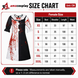 Art the Clown Girl Terrifier 2 Cosplay Costume thumbnail 12