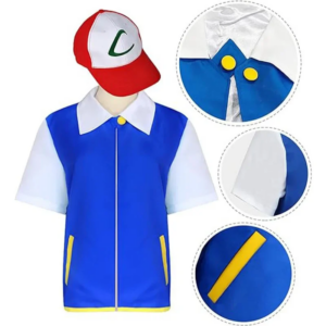 Ash Trainer Cosplay Costume thumbnail 4