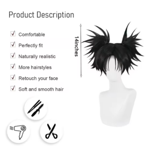 Choso Wig Cosplay Costume thumbnail 7