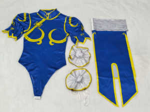 Chun Li Street Fighter Cosplay Costume thumbnail 5