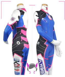 D.Va Overwatch Cosplay Costume thumbnail 7