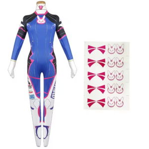 D.Va Overwatch Cosplay Costume thumbnail 13