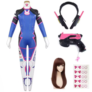 D.Va Overwatch Cosplay Costume thumbnail 14
