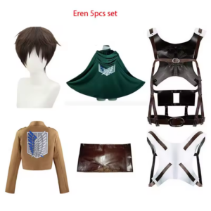 Eren – Attack on Titan Cosplay Costume thumbnail 2