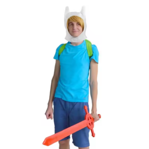 Finn Adventure Time Cosplay Costume thumbnail 2