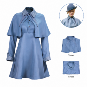 Fleur Delacour Beauxbatons Robe Cosplay Costume thumbnail 1