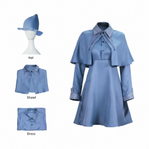 Fleur Delacour Beauxbatons Robe Cosplay Costume thumbnail 7