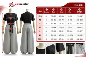 Fushiguro Toji Jujutsu Kaisen Cosplay Costume thumbnail 9