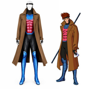 Gambit X-Men Cosplay Costume thumbnail 1