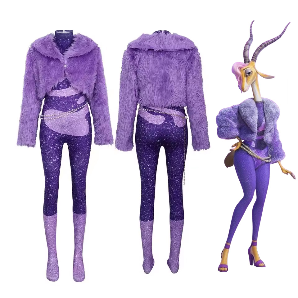 Gazelle Zootopia Cosplay Costume