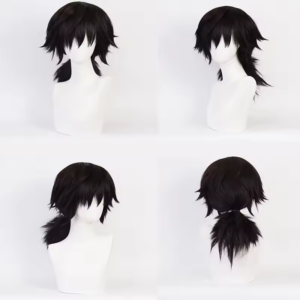 Giyu Tomioka Kimetsu No Yaiba Cosplay Costume thumbnail 6