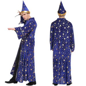 Halloween Wizard Cosplay Costume thumbnail 2