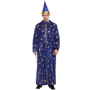 Halloween Wizard Cosplay Costume thumbnail 3