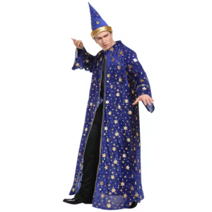 Halloween Wizard Cosplay Costume thumbnail 4