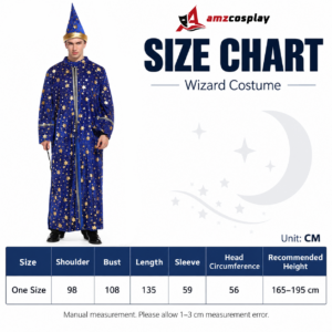 Halloween Wizard Cosplay Costume thumbnail 7