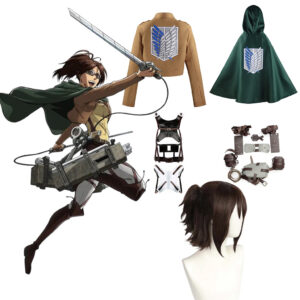 Hange – Attack on Titan Cosplay Costume thumbnail 1