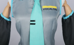 Hatsune Miku V2 Matte Fabric Cosplay Costume thumbnail 7