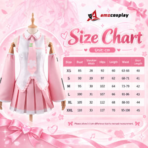 Hatsune Miku V3 Pink Cosplay Costume thumbnail 14
