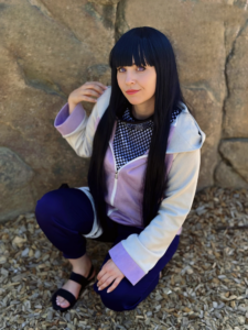 Hyuga Hinata V2 Cosplay Costume thumbnail 3