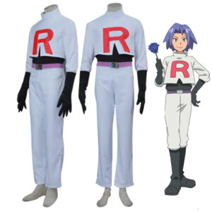 James Team Rocket Cosplay Costume thumbnail 2