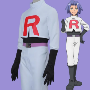 James Team Rocket Cosplay Costume thumbnail 4