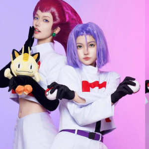 James Team Rocket Cosplay Costume thumbnail 10