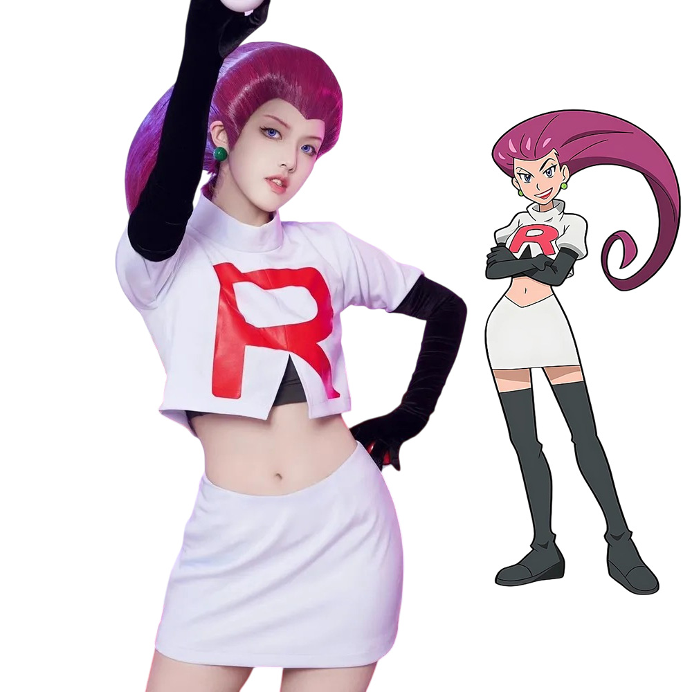Jessie Team Rocket Cosplay Costume