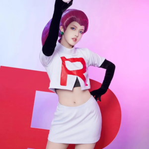 Jessie Team Rocket Cosplay Costume thumbnail 2