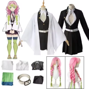 Kanroji Mitsuri Demon Slayer Cosplay Costume thumbnail 10