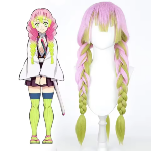 Kanroji Mitsuri Pink Kimono Demon Slayer Cosplay Costume thumbnail 5