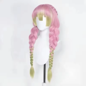 Kanroji Mitsuri Pink Kimono Demon Slayer Cosplay Costume thumbnail 8