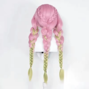Kanroji Mitsuri Pink Kimono Demon Slayer Cosplay Costume thumbnail 9