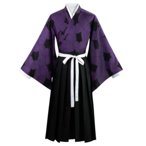 Kokushibo Kimetsu No Yaiba Cosplay Costume thumbnail 3