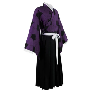Kokushibo Kimetsu No Yaiba Cosplay Costume thumbnail 5