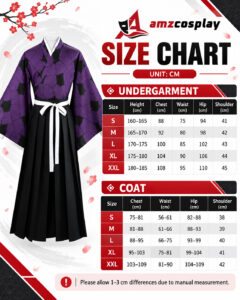 Kokushibo Kimetsu No Yaiba Cosplay Costume thumbnail 8