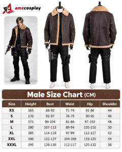 Leon Resident Evil 4 Cosplay Costume thumbnail 20