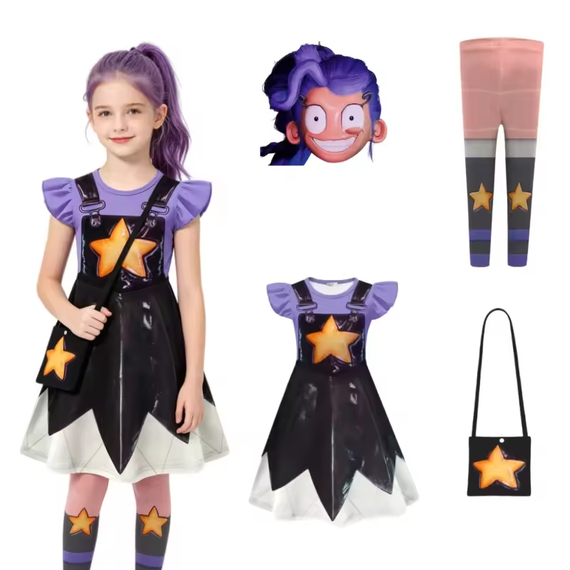Lily Lovebraids Poppy Playtime Halloween Kids Cosplay Costume